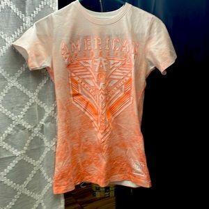 American fighter woman shirt